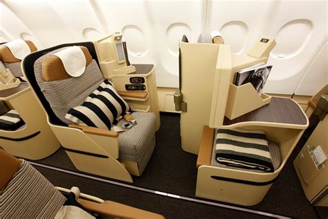 Upgraded to Business Class .